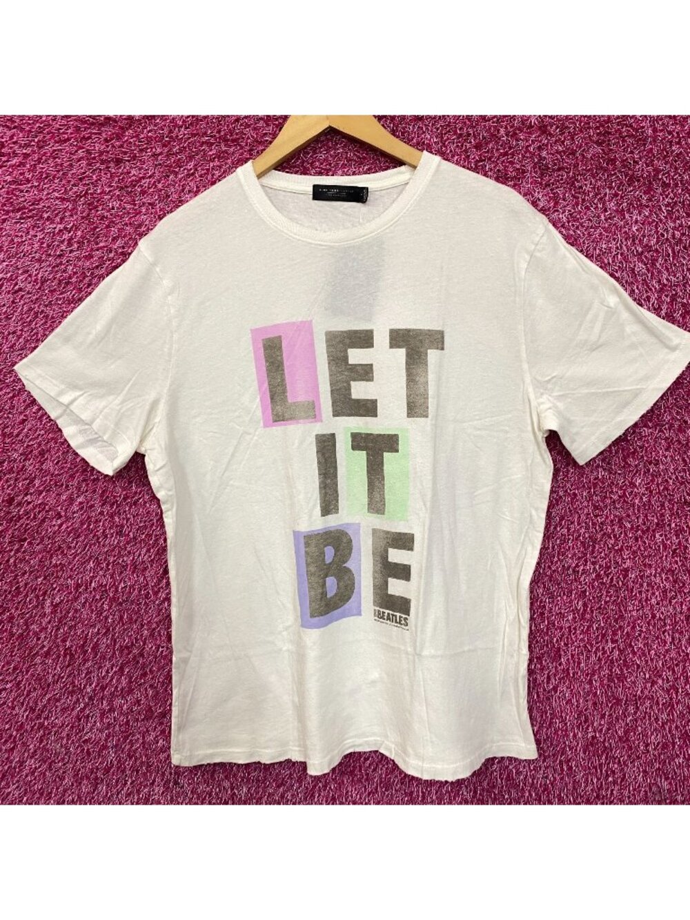 The Beatles Let It Be Rock Band T-Shirt Large